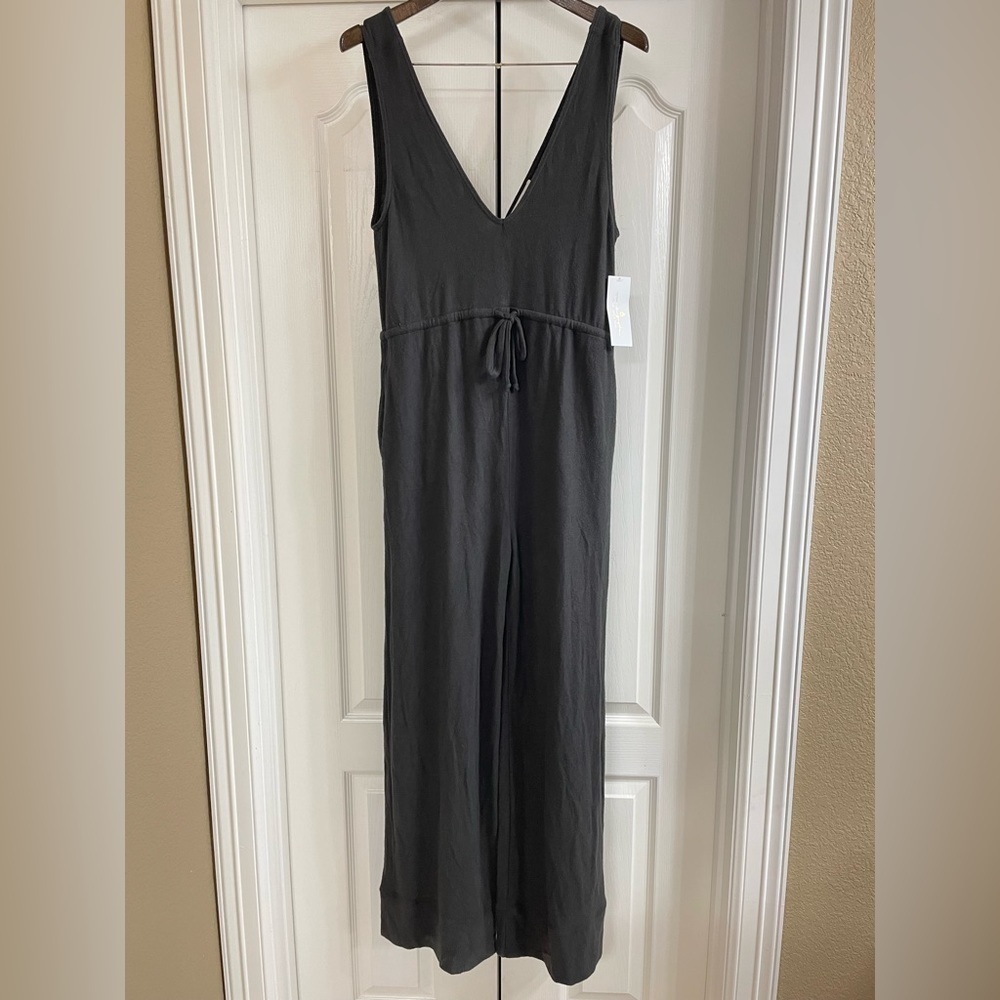 SPIRITUAL GANGSTER Delilah Cinched Wide-Leg Jumpsuit - Picture 2 of 12